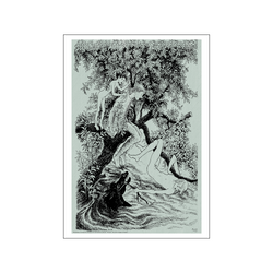 Horse In The Water - The Borthers Lionheart — Art print by Astrid Lindgren from Poster & Frame