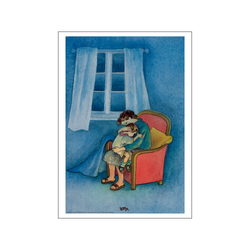 Hug - Lotta on Troublemaker Street — Art print by Astrid Lindgren from Poster & Frame