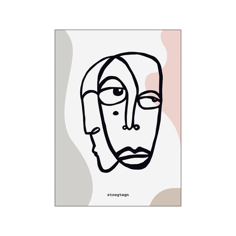 Hugo — Art print by Stregtegn from Poster & Frame