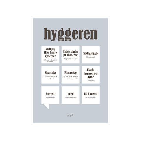 Hyggeren — Art print by Citatplakat from Poster & Frame