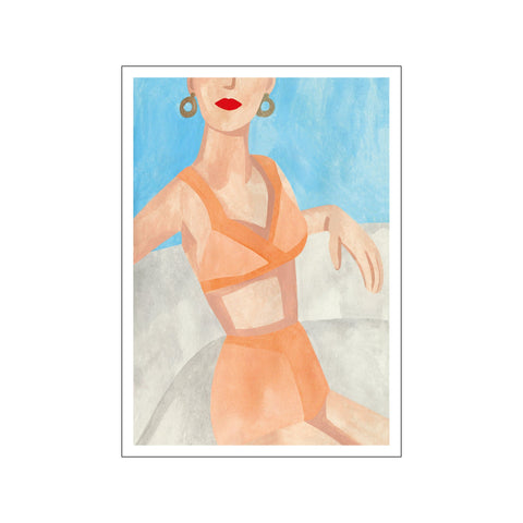 Sunbathing — Art print by Iga Kosicka from Poster & Frame