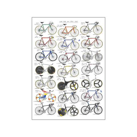 Ikoniske Landevejs — Art print by David Sparshott from Poster & Frame