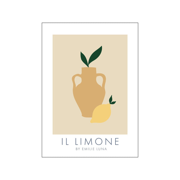 Il Limone 02 — Art print by Emilie Luna from Poster & Frame