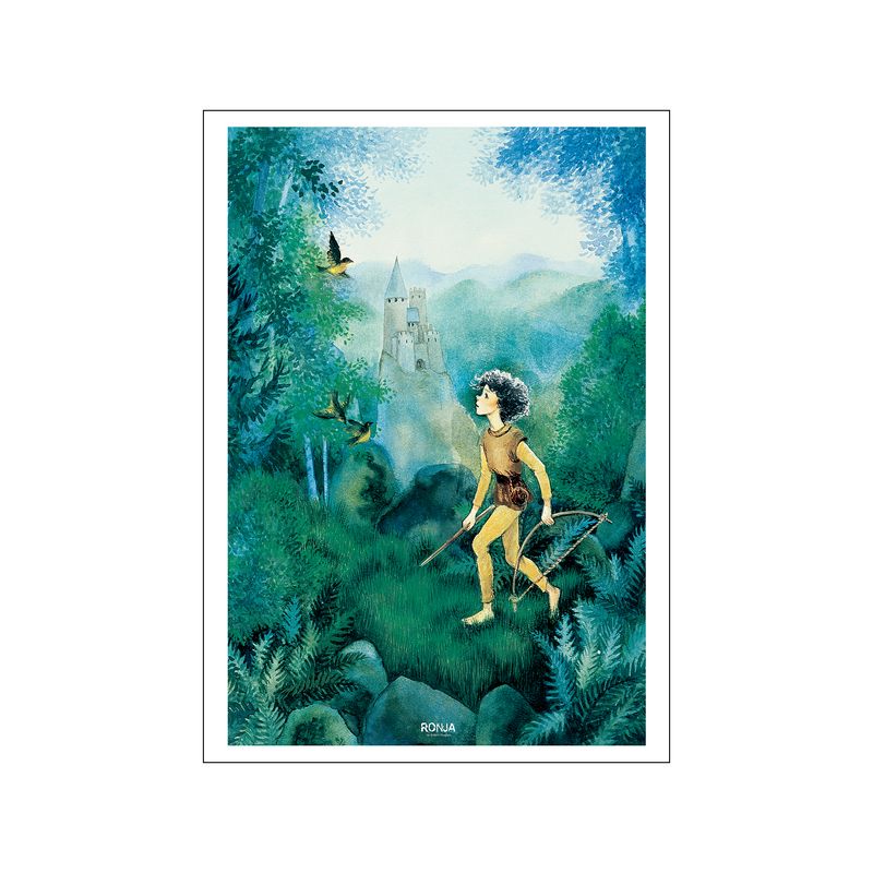 In The Woods - Ronja The Robbers Daughter — Art print by Astrid Lindgren from Poster & Frame