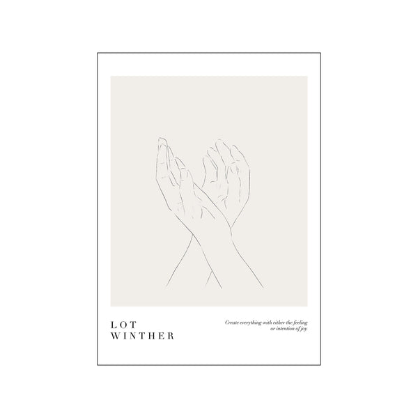 Intentions — Art print by Lot Winther from Poster & Frame