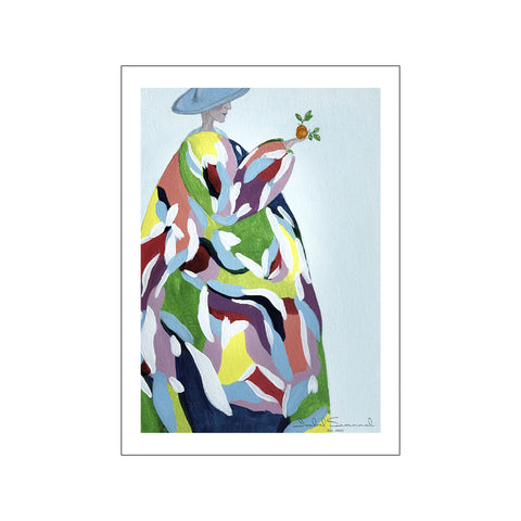 Being me in the world — Art print by Isabel Savannah from Poster & Frame