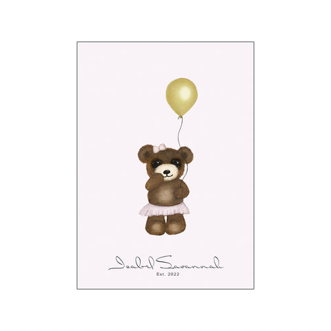 Teddy no. 4 - Emma — Art print by Isabel Savannah - Kids from Poster & Frame