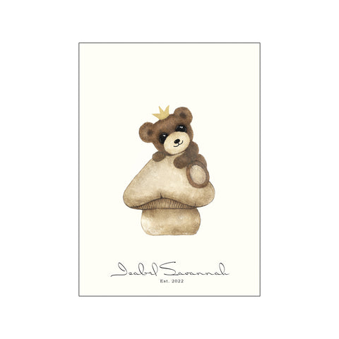 Teddy no. 2 - Olivia — Art print by Isabel Savannah - Kids from Poster & Frame