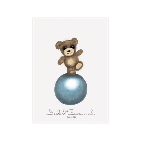 Teddy no. 1 - Theodore — Art print by Isabel Savannah - Kids from Poster & Frame