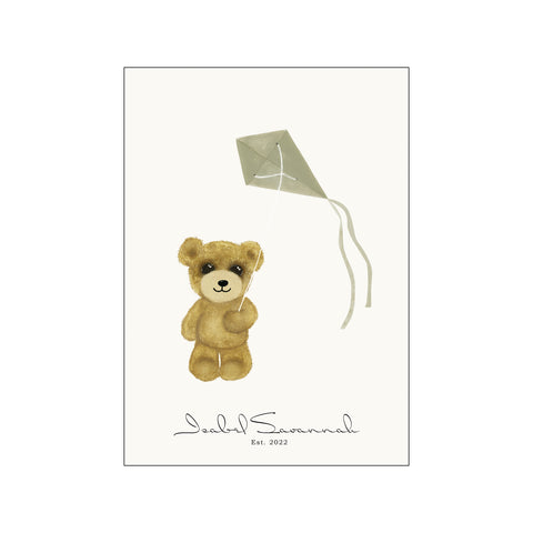 Teddy no. 3 - William — Art print by Isabel Savannah - Kids from Poster & Frame