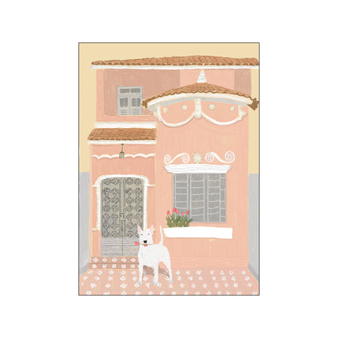 Bullterrier — Art print by Isabela Leão from Poster & Frame