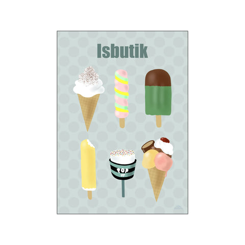 Isbutik — Art print by Willero Illustration from Poster & Frame