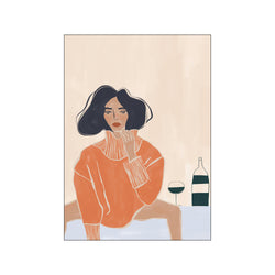 It's a Mood — Art print by Ivy Green Illustrations from Poster & Frame