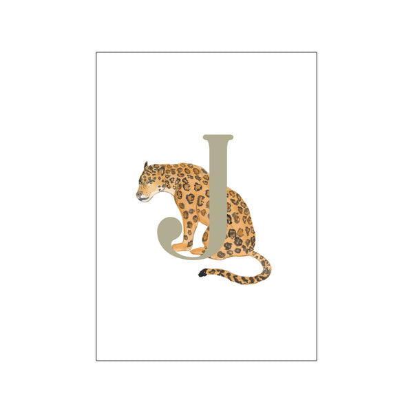 J-Jaguar — Art print by Tiny Goods from Poster & Frame