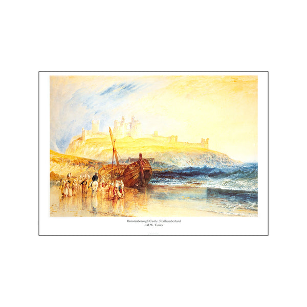 Dunstanborough Castle, Norththumberland — Art print by J. M. W. Turner from Poster & Frame
