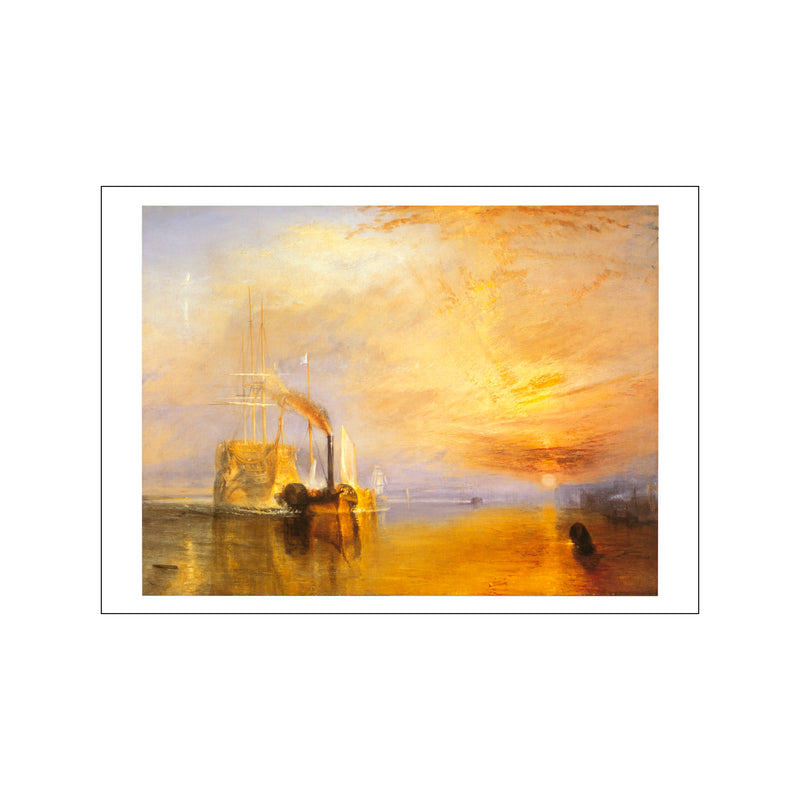 The Fighting Temeraire — Art print by J. M. W. Turner from Poster & Frame
