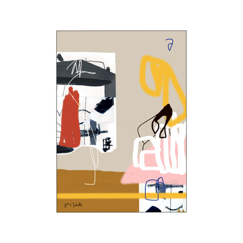 Dream - Houses — Art print by Jo and Behold from Poster & Frame