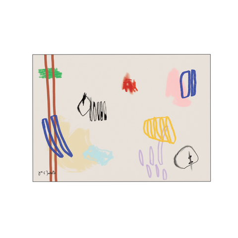 Dream - Walking — Art print by Jo and Behold from Poster & Frame