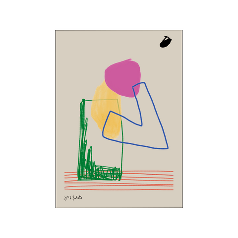 Heartily - Mine — Art print by Jo and Behold from Poster & Frame