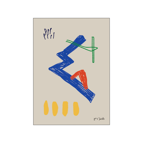 Heartily - On My Way — Art print by Jo and Behold from Poster & Frame