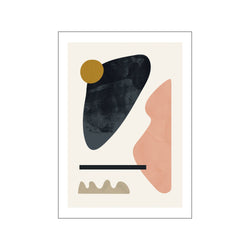 Floating Shapes — Art print by The Poster Club x Jan Skacelik from Poster & Frame