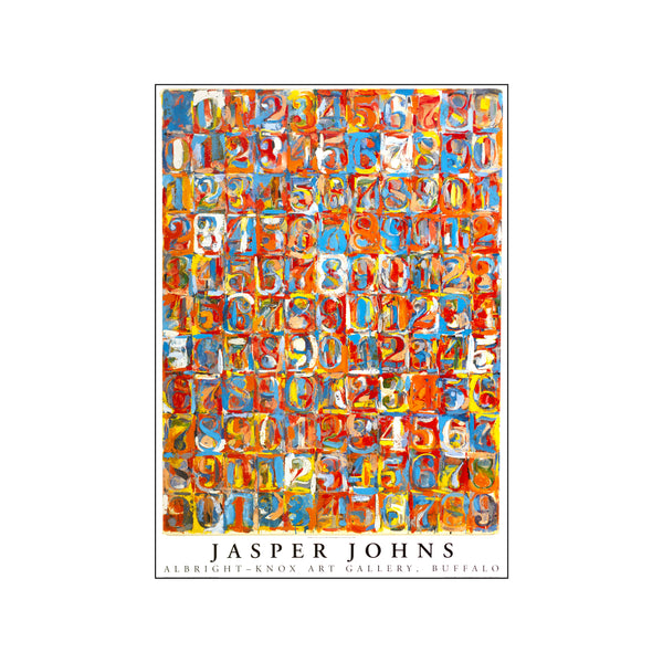 Numbers in Color 1959 — Art print by Jasper Johns from Poster & Frame