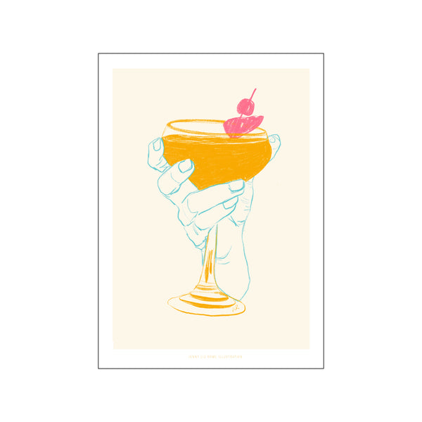 Cocktail 1 — Art print by Jenny Liz Rome from Poster & Frame