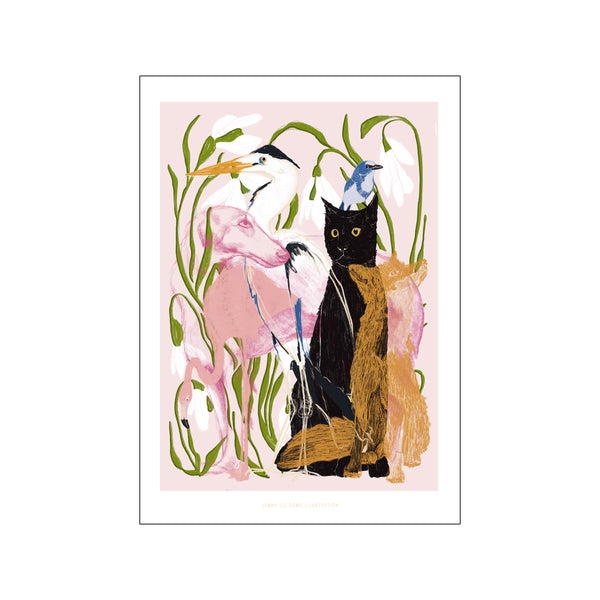 Collage of Animals — Art print by Jenny Liz Rome from Poster & Frame