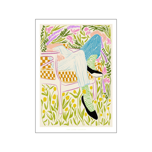 Quiet in the Garden 2 — Art print by Jenny Liz Rome from Poster & Frame