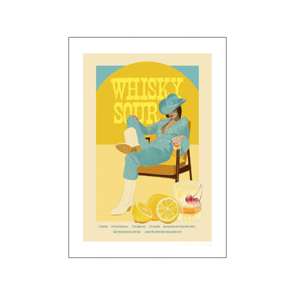 Whiskey Sour — Art print by Jenny Liz Rome from Poster & Frame