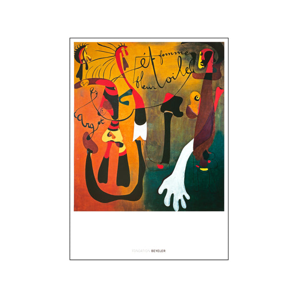 Fondation Beyeler - Painting 1934 — Art print by Joan Miro from Poster & Frame