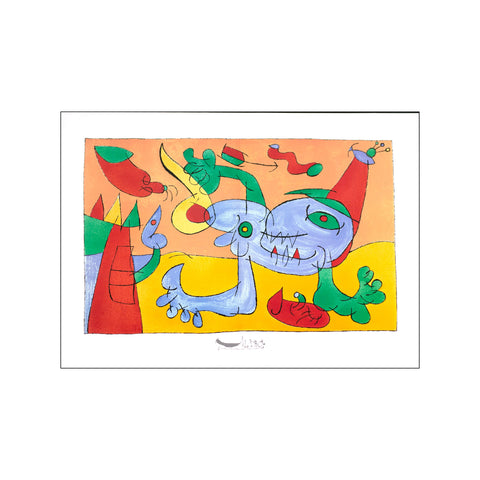 Le Massacre du Roi de Pologne — Art print by Joan Miro from Poster & Frame