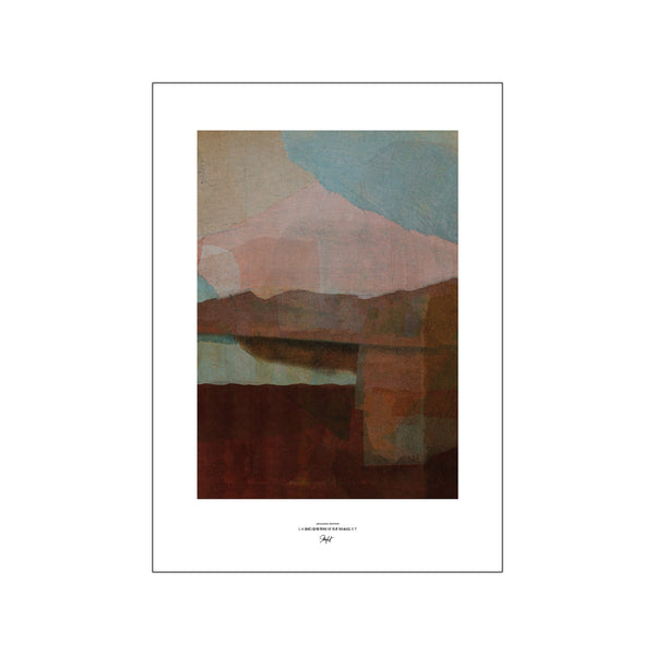 Lake Down the Valley — Art print by The Poster Club x Johannes Geppert from Poster & Frame