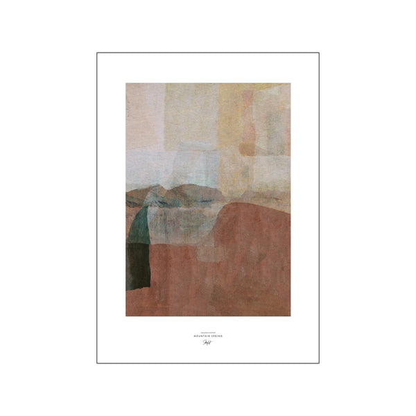 Mountain Spring — Art print by The Poster Club x Johannes Geppert from Poster & Frame
