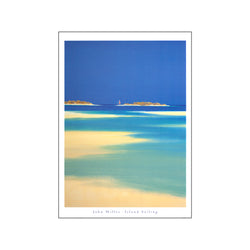 Island Sailing — Art print by John Miller from Poster & Frame