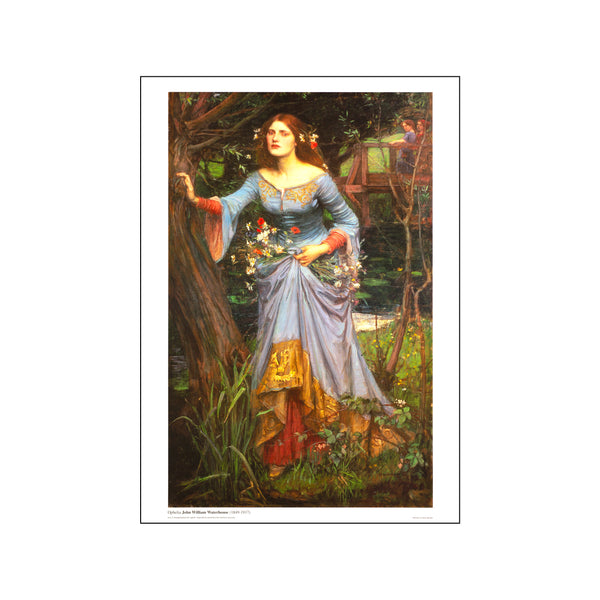 Ophelia — Art print by John William Waterhouse from Poster & Frame