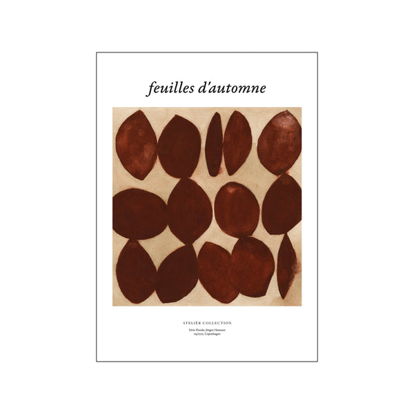 Feuilles D'Automne — Art print by The Poster Club x Jörgen Hansson from Poster & Frame