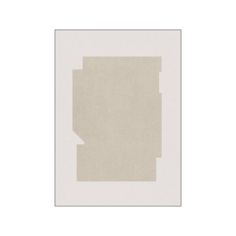 Bauhaus Beige — Art print by The Poster Club x Julia Hallström Hjort from Poster & Frame