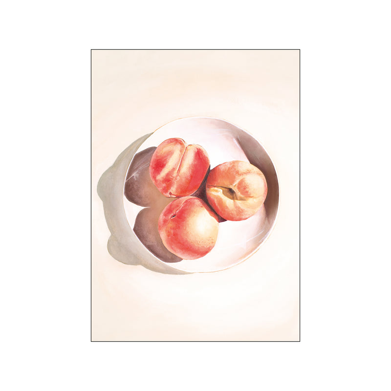 Peaches — Art print by Julia from Poster & Frame