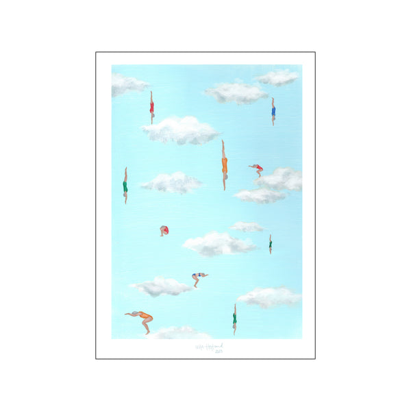 Jumping No. 5 — Art print by Lotte Højland from Poster & Frame