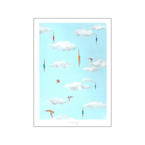 Jumping No. 5 — Art print by Lotte Højland from Poster & Frame