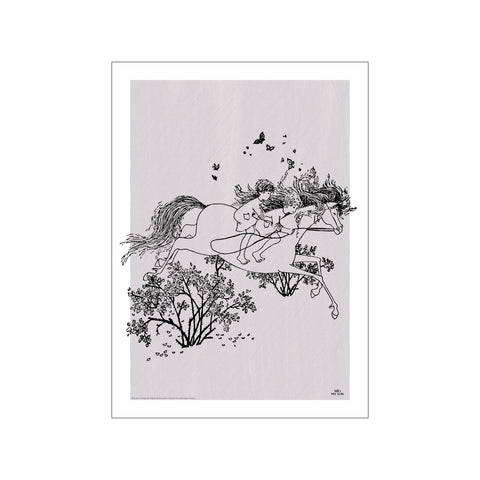 Jumping - Mio my Son — Art print by Astrid Lindgren from Poster & Frame