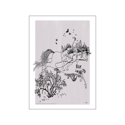 Jumping - Mio my Son — Art print by Astrid Lindgren from Poster & Frame