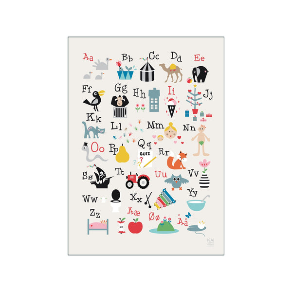 Kai ABC — Art print by KAI Copenhagen from Poster & Frame