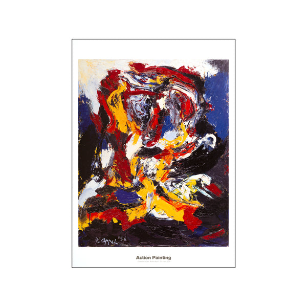 Action Painting 2008 — Art print by Karel Appel from Poster & Frame