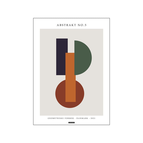 ABSTRAKT NO. 5 — Art print by KASPERBENJAMIN from Poster & Frame