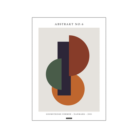 ABSTRAKT NO. 6 — Art print by KASPERBENJAMIN from Poster & Frame