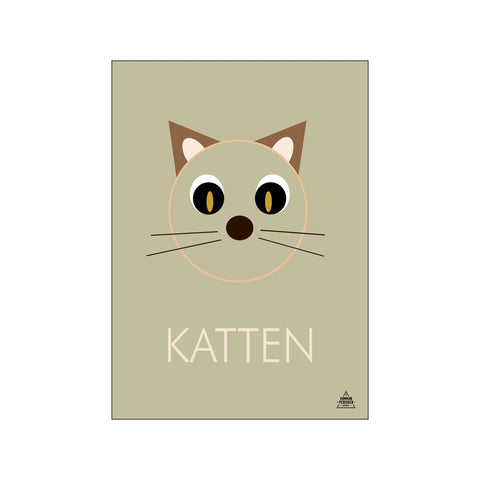 Katten — Art print by Kamman & Pedersen from Poster & Frame