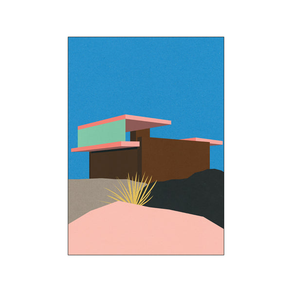 Kaufmann Desert House — Art print by Rosi Feist from Poster & Frame