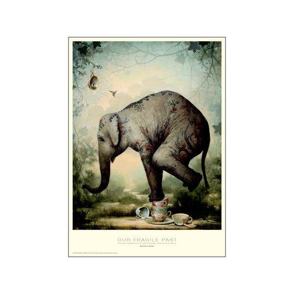 Our Fragile Past — Art print by Permild & Rosengreen x Kevin Sloan from Poster & Frame